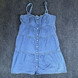 levis aubrey denim dress Sleeveless Aubrey Dress - Medium Wash